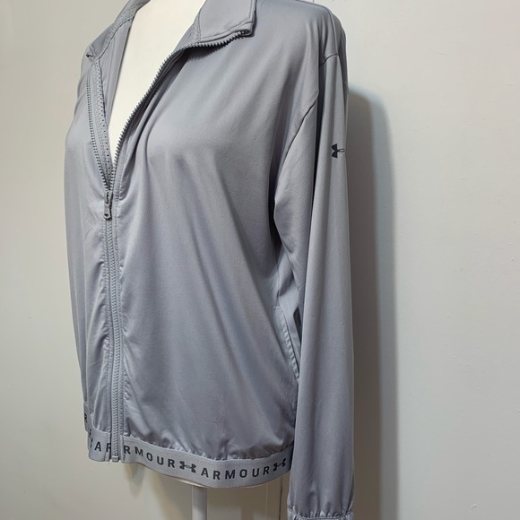 Under Armour grey track jacket. - Picture 2 of 5